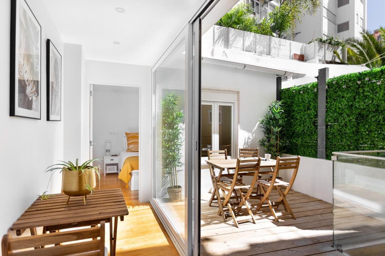 Joivy Principe Real 2Br Apt With Terrace Nearby Botanical Garden Of Lisboa Exteriör bild